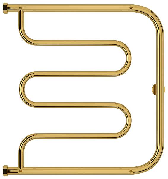 Полотенцесушитель водяной Сунержа Лира 600x600 мм золото 03-4012-6060