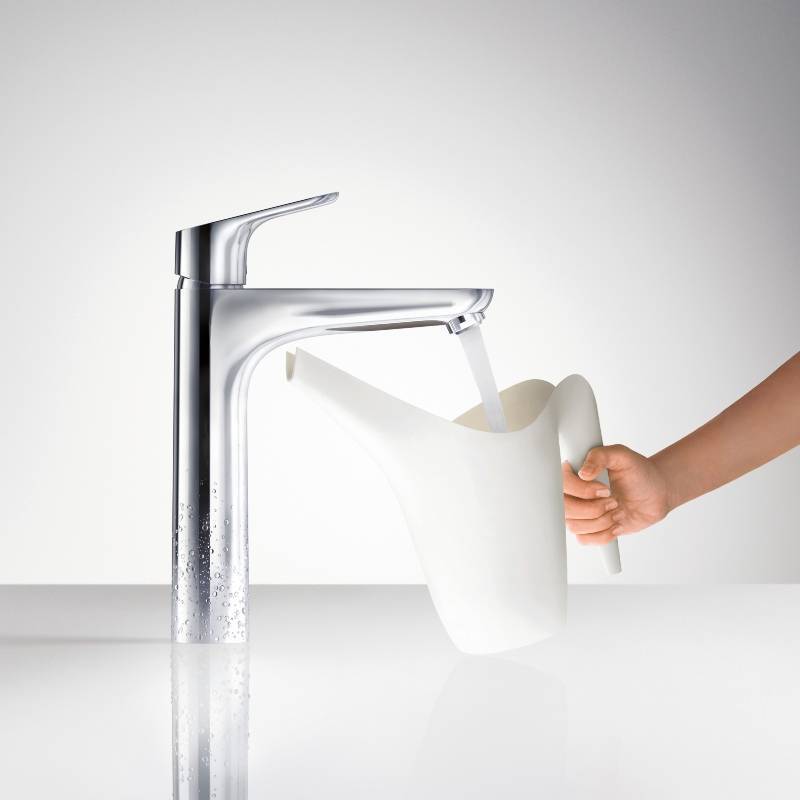 Смеситель для раковины Hansgrohe Focus 190 со сливным гарнитуром хром 31608000