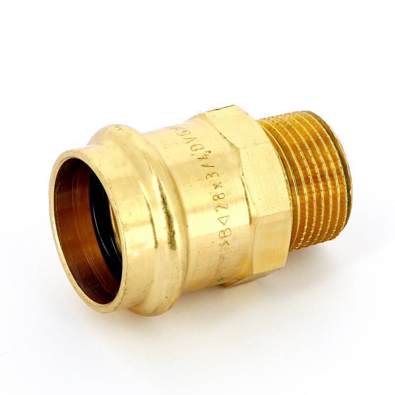 Муфта переходная пресс-НР IBP >B< Press 28 мм x 3/4 бронза P4243G02806000
