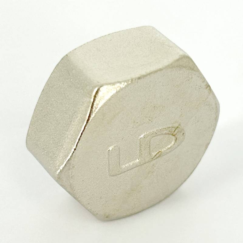 Заглушка латунная LD Pride 3/4 ВР никелированная 67.504.20