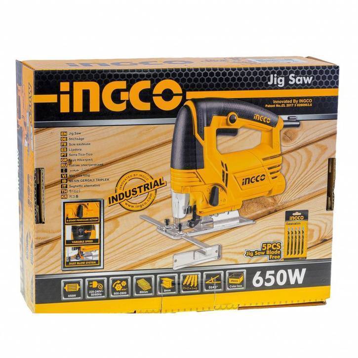 Лобзик электрический INGCO JS 650 Вт JS