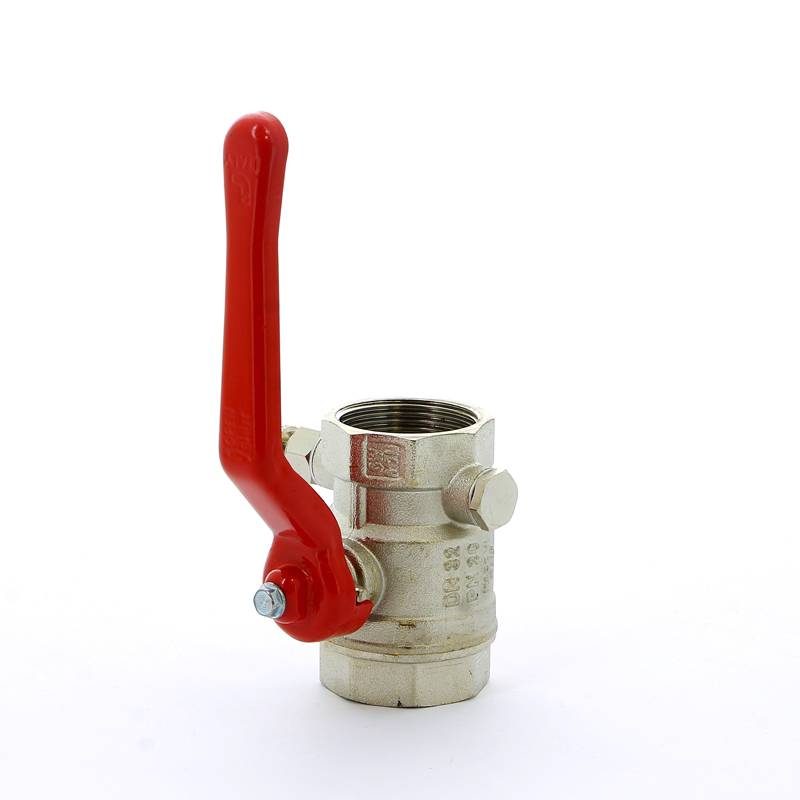 Кран шаровой Itap Ideal ВВ с заглушкой и дренажным вентилем рычаг 1 1/4 1150114