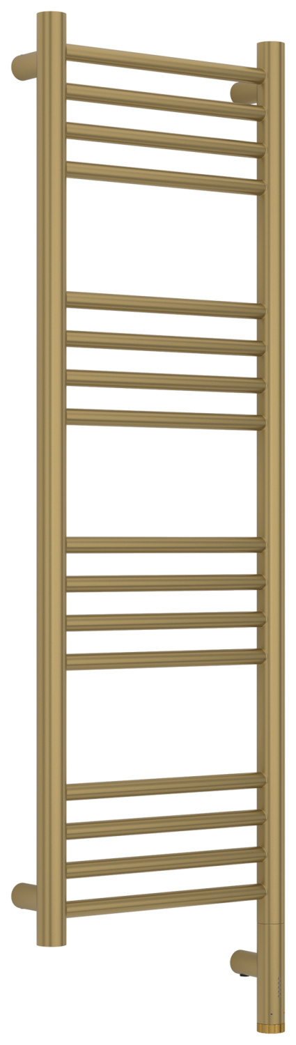 Полотенцесушитель электрический Сунержа Богема 3.1 прямая 300х1000 мм правый золотой шелк матовый 32-6005-1030