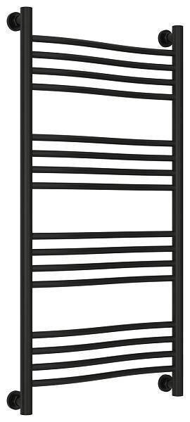 Полотенцесушитель водяной Сунержа Флюид 1000x500 мм матовый черный 31-0222-1050