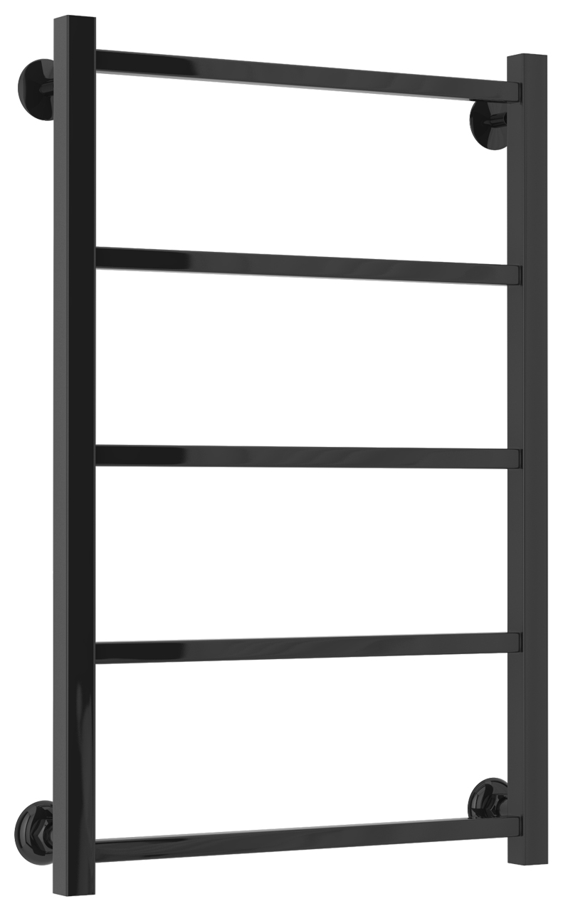 Полотенцесушитель водяной Стилье Версия-КН 53x80 см черный глянцевый 17640-8050