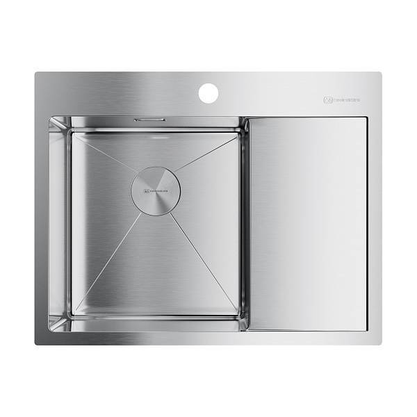 Кухонная мойка Omoikiri Akisame 65-L-IN 65x51 см нержавеющая сталь 4973058