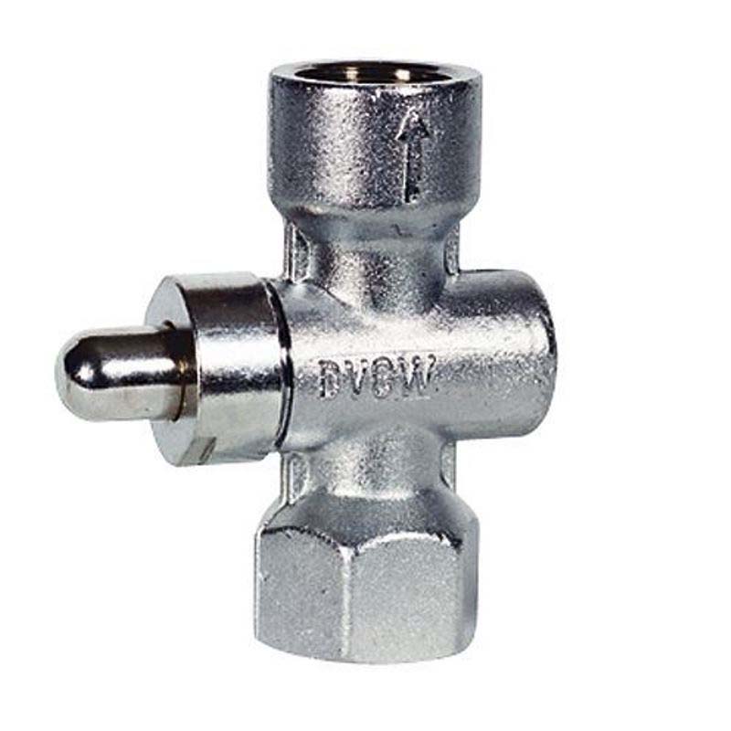 Кран трехходовой Watts RMD для манометров ВВ 1/2 дюйма 10009493