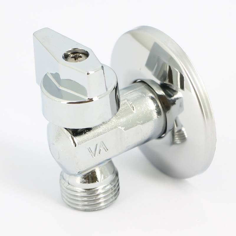 Кран шаровой Uni-Fitt 1/2 НН для подключения бачков и смесителей хром 180A2000