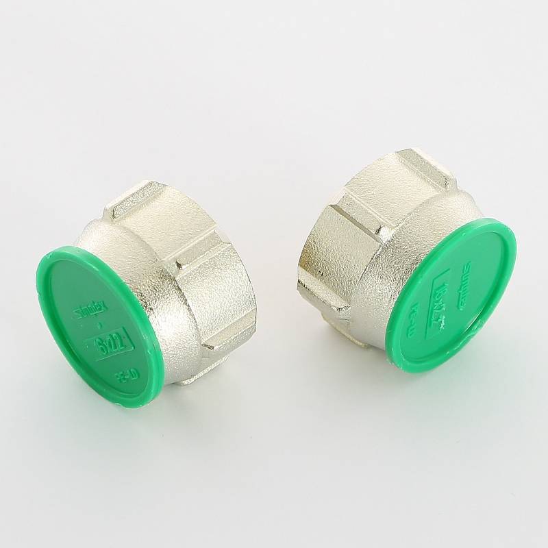 Соединитель обжимной Simplex 16(2.2) x 3/4 EK ВР для полиэтиленовых труб (компл. 2 шт) F11412