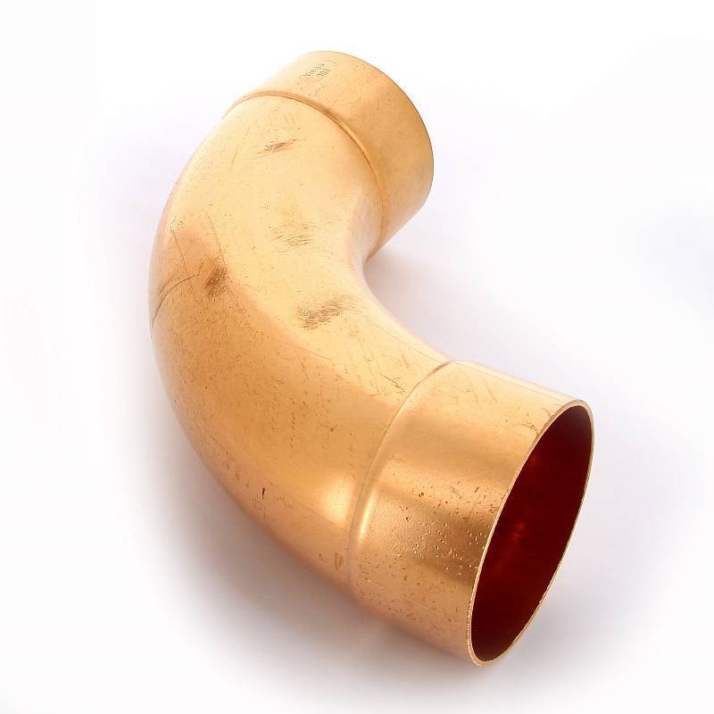 Отвод двухраструбный Viega 95002A под пайку 108 мм 90° 138431