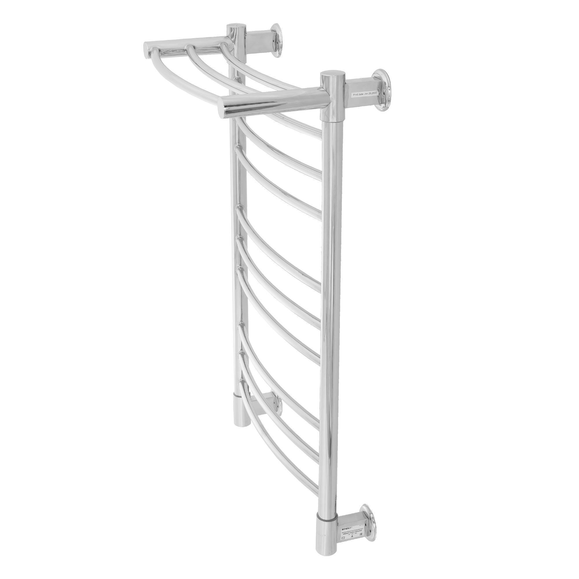 Комплект электрический полотенцесушитель Energy Ergo2 850x500 мм с полкой Modus2 ERGO2855M00000