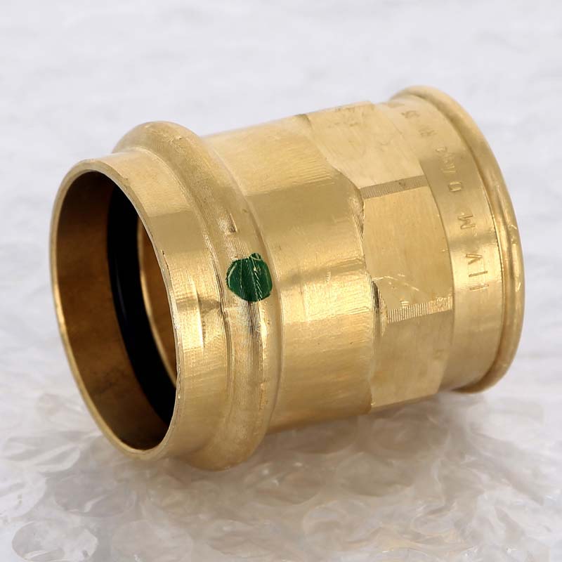 Муфта переходная пресс-В Viega Sanpress бронза 35х1 298111