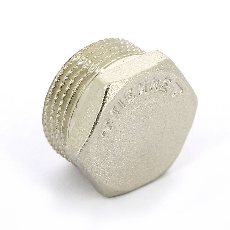 Заглушка никелированная Tiemme 3/4 наружная резьба 1500230