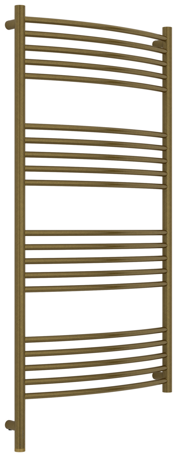 Полотенцесушитель электрический Сунержа Богема 3.1 выгнутая 60х120 см левый состаренная бронза браш 05-6002-1260