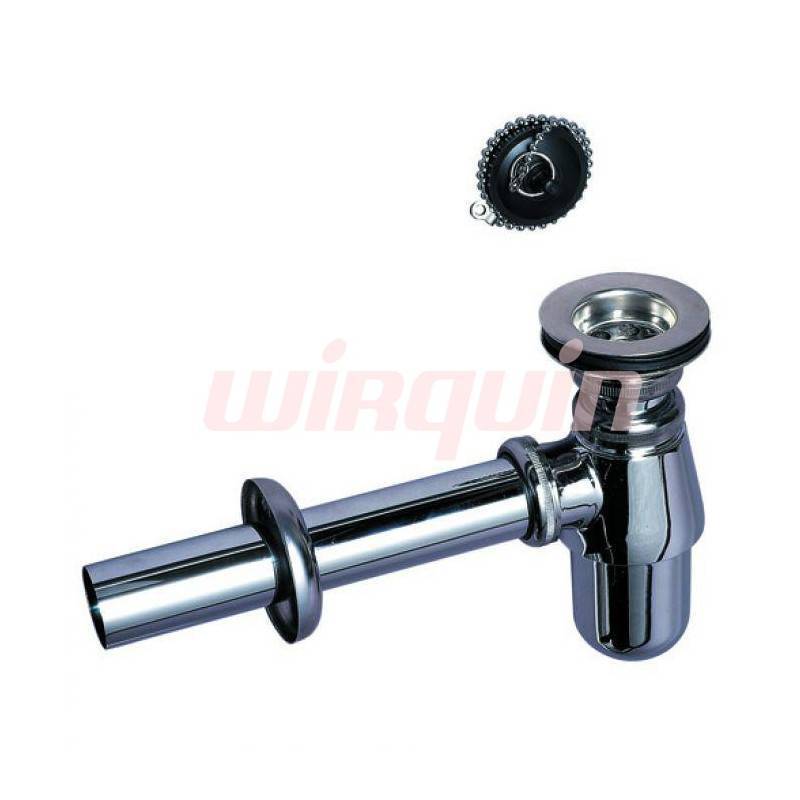 Сифон для раковины Wirquin SL213 1 1/4 x 32 мм хром SL213