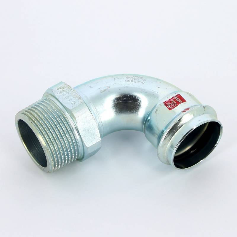 Угол пресс-Н оцинкованная сталь Viega Prestabo 35x1 1/4 558451