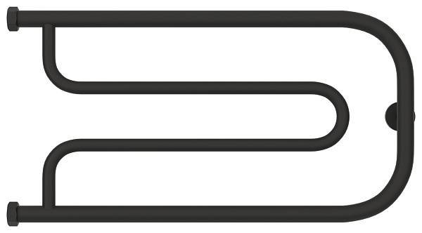 Полотенцесушитель водяной Сунержа Гусли 650x320 мм темный титан муар 15-4009-3265