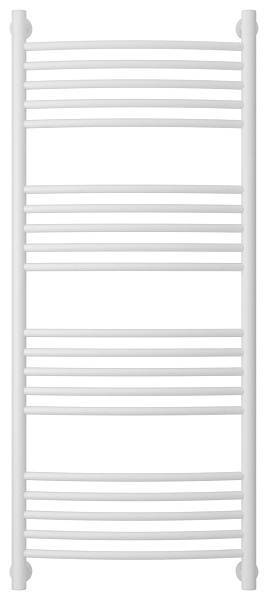 Полотенцесушитель водяной Сунержа Богема+ с полкой 500x1200 мм матовый белый 30-0221-1250