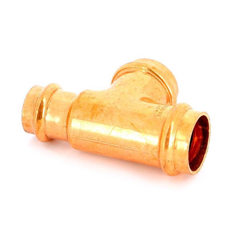 Тройник пресс IBP >B< Press 28х28х22 мм медь P5130 02828022