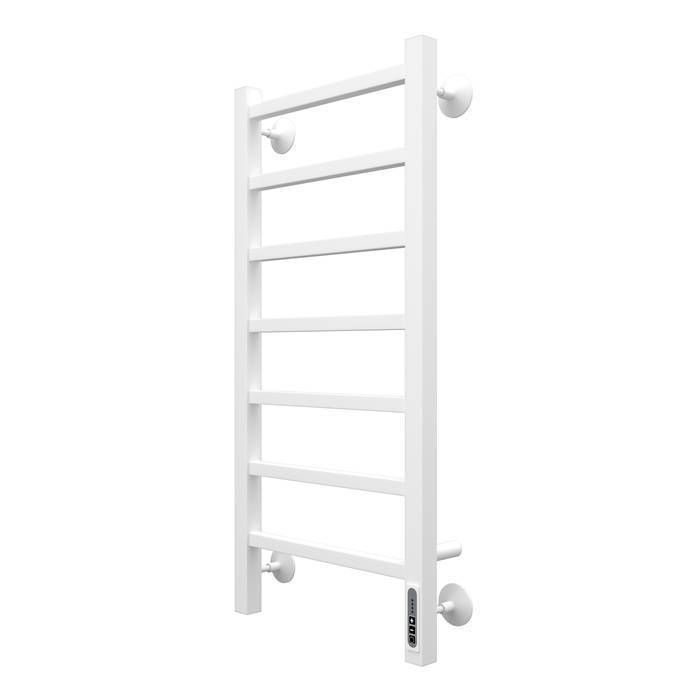 Полотенцесушитель электрический Larusso Астор КС П7 350x800 мм черный RAL 9005 8530