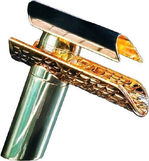 Смеситель для раковины Boheme Hypnose 231-G золото 231-G