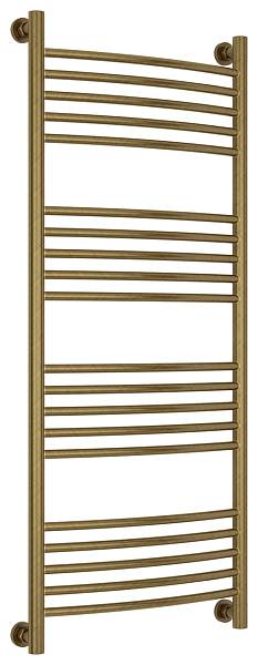 Полотенцесушитель водяной Сунержа Богема+ с полкой 500x1200 мм состаренная бронза 05-0221-1250