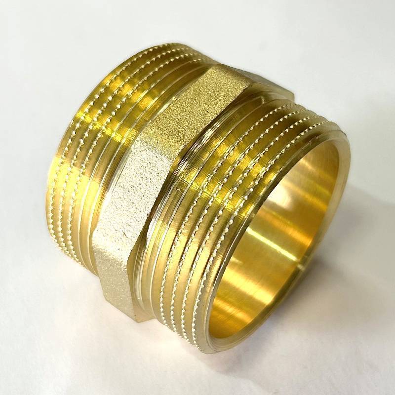 Ниппель прямой LD Pride 1 1/2 латунь LD.65.501.40