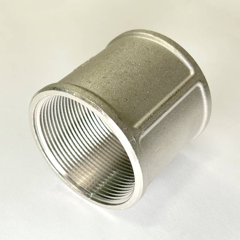 Муфта резьбовая LD Pride DN50 2 дюйма ВР-ВР никелированная латунь LD.67.502.50