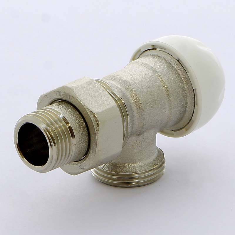 Вентиль радиаторный термостатический угловой TIEMME 1/2х3/4 EK 3300038