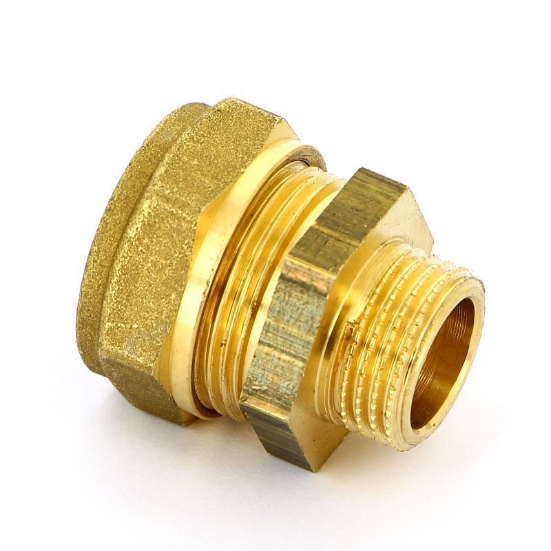 Муфта компрессионная Tiemme 1100 22х1/2 наружная резьба 1100034