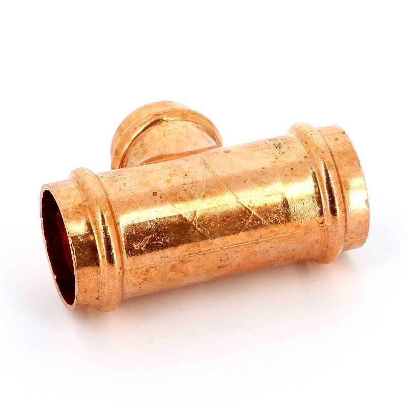 Тройник пресс IBP B Press 35х28х35 мм медь P5130 03528035