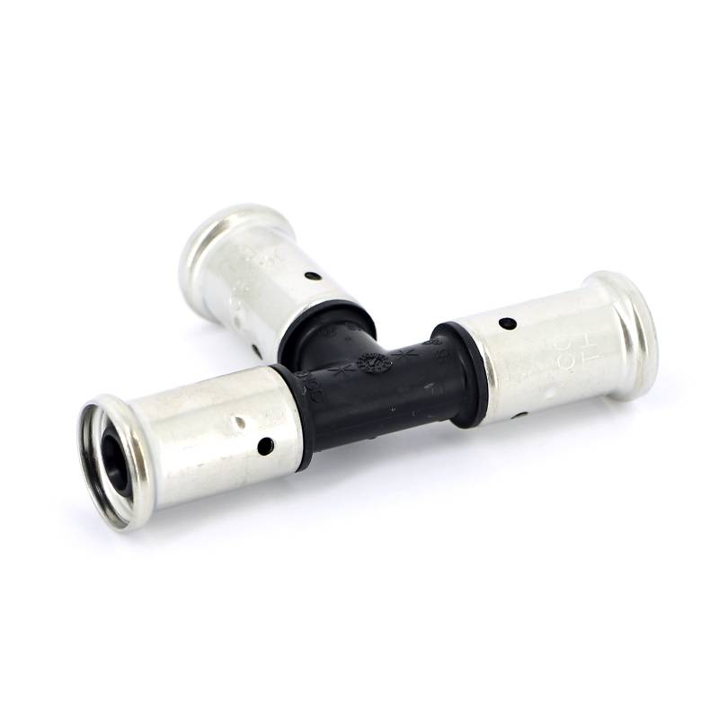 Тройник пресс Henco PVDF 16х16х16 мм 9PK-161616