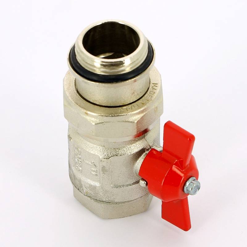 Кран шаровой ITAP IDEAL НВ с разъемным соединением и уплотнением бабочка 1 098S 1