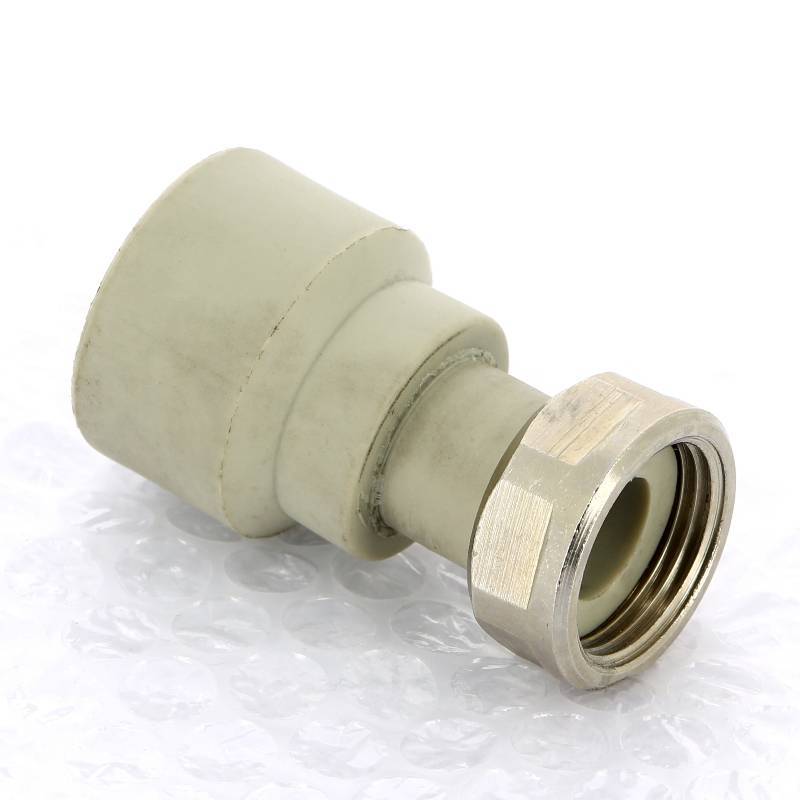 Муфта полипропиленовая FV-Plast с накидной гайкой пломбируемая 25x3/4 226027