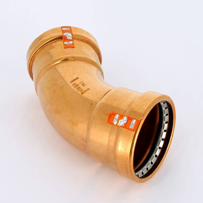 Угол пресс 45° Viega Profipress XL медь 76.1 мм 476908