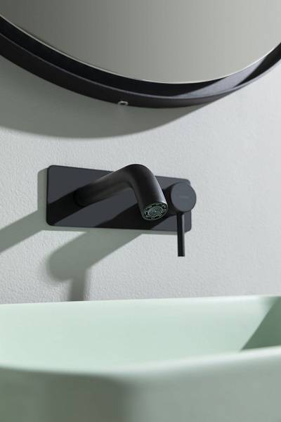 Смеситель для раковины Allen Brau Priority встраиваемый черный матовый 5.31003-31