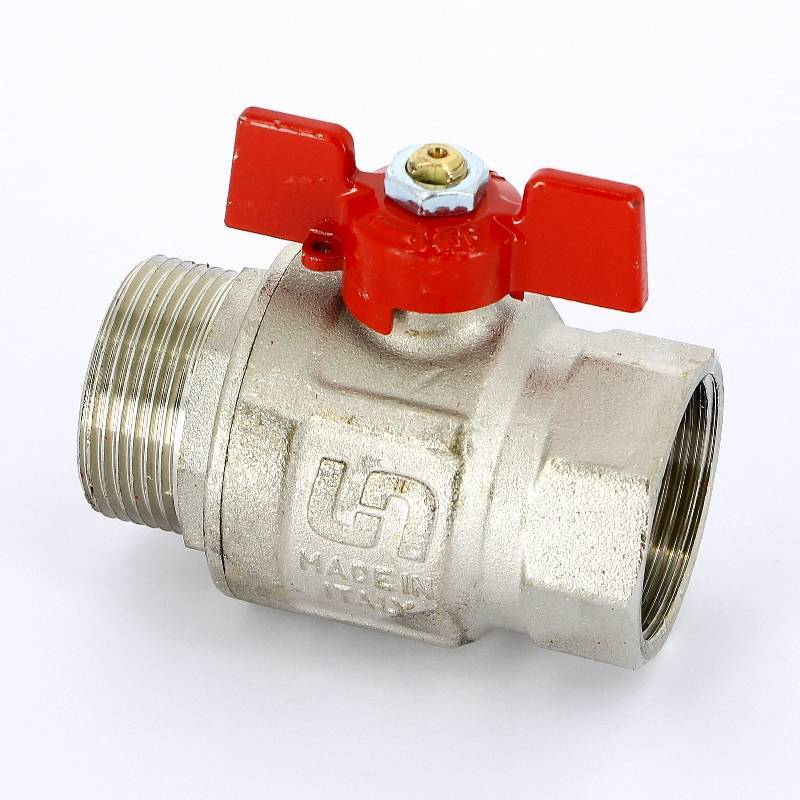 Кран шаровой Uni-Fitt 1 1/4 НВ полнопроходной бабочка 111T5000