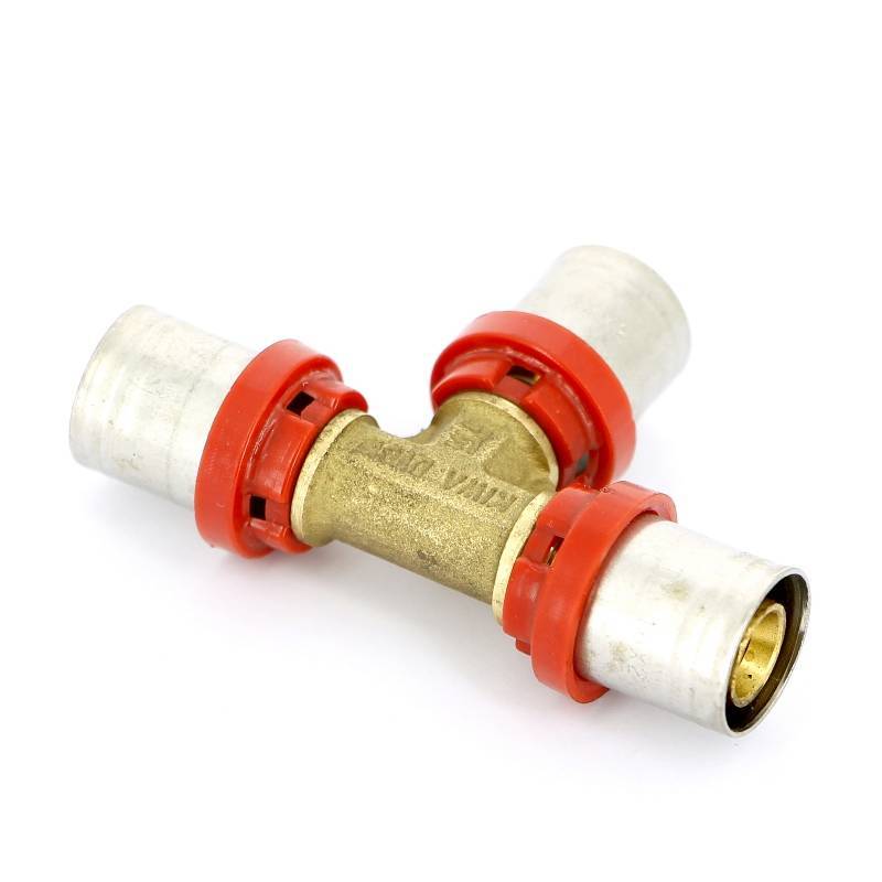 Тройник пресс Tiemme COMPACT 16x16x16 мм 1660001