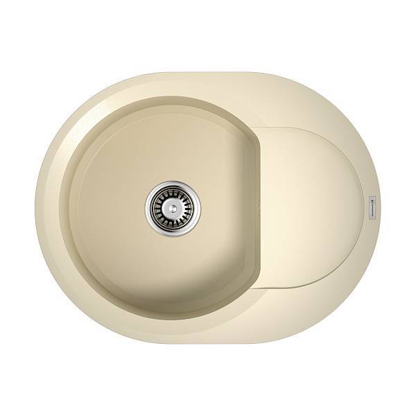 Кухонная мойка Omoikiri Sakaime 60E-BE Tetogranit 60x47 см ваниль 4993121