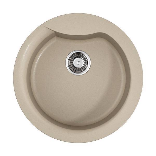 Кухонная мойка Omoikiri Yasugata 48R-SA Tetogranit 48.5x48.5 см бежевый 4993132