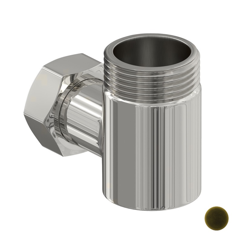 Уголок переходной Сунержа НР G 1 / НГ G 3/4 бронза флок 50-1505-0134