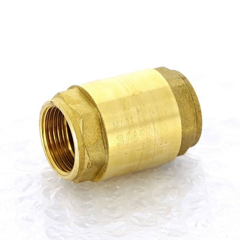 Клапан обратный пружинный Uni-Fitt серия 222 с металлическим затвором 3/4 222G3000