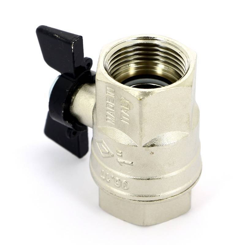 Кран шаровой Bugatti New Jersey 1 ВР-ВР бабочка 09120006