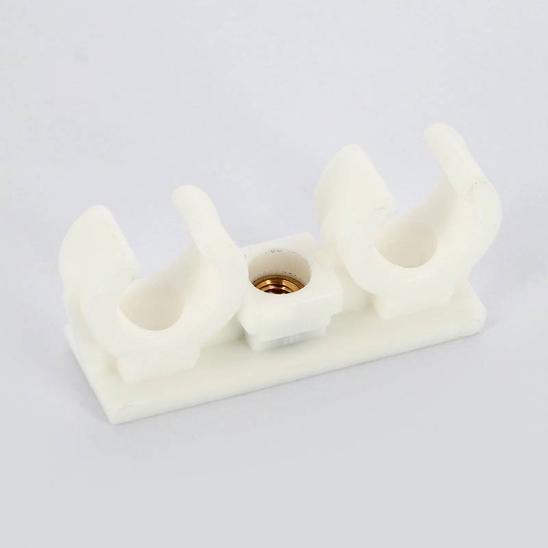 Хомут для труб Walraven BIS StarLock 14-15 мм двойной с латунной втулкой M6 0853215