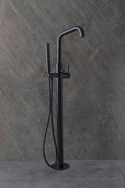 Смеситель для ванны с душем Allen Brau Priority черный матовый 5.31008-31