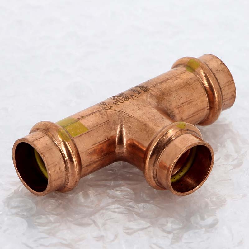 Тройник пресс медный Viega Profipress G 18 мм 345945