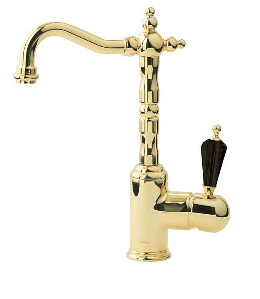 Смеситель для раковины Boheme Tradizionale Nero золото 252