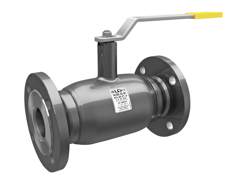 Кран шаровой LD Ду 65 Ру 25 фланцевый полнопроходной КШ.Ц.Ф.П.065.025.02