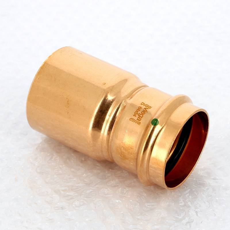 Муфта-вставка пресс медная Viega Profipress XL 64х54 мм 577612