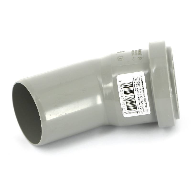 Отвод канализационный Ostendorf HT HTB 50 мм 30° 112110